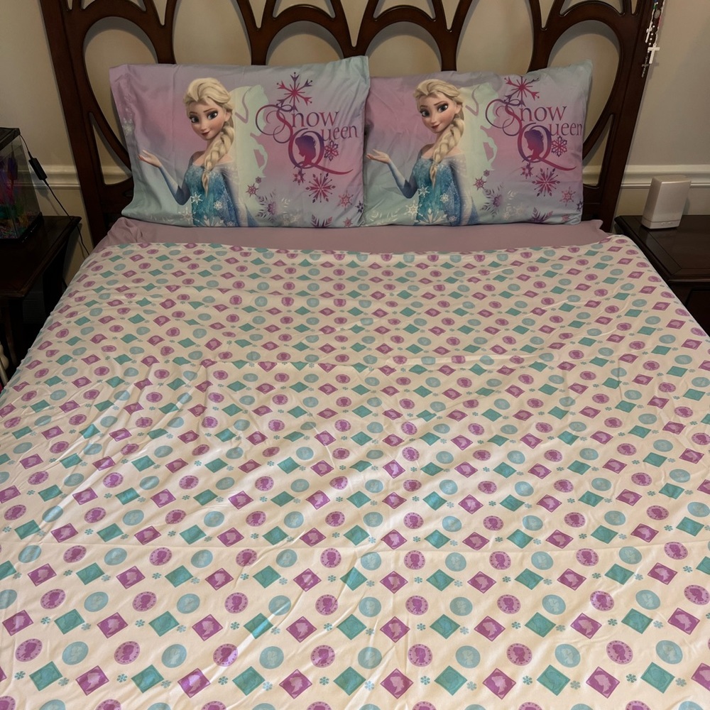 Disney Elsa Sheets - Full/Queen